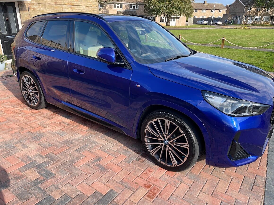 BMW iX1 after dealer return detailing - Wittering, Peterborough