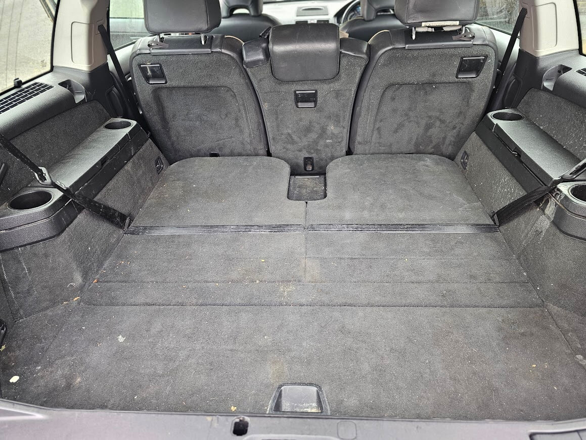 Volvo XC90 boot before interior detail in Stamford, Lincolnshire