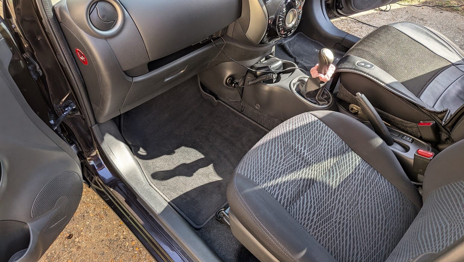 Nissan Micra passenger side after interior detail - St Neots