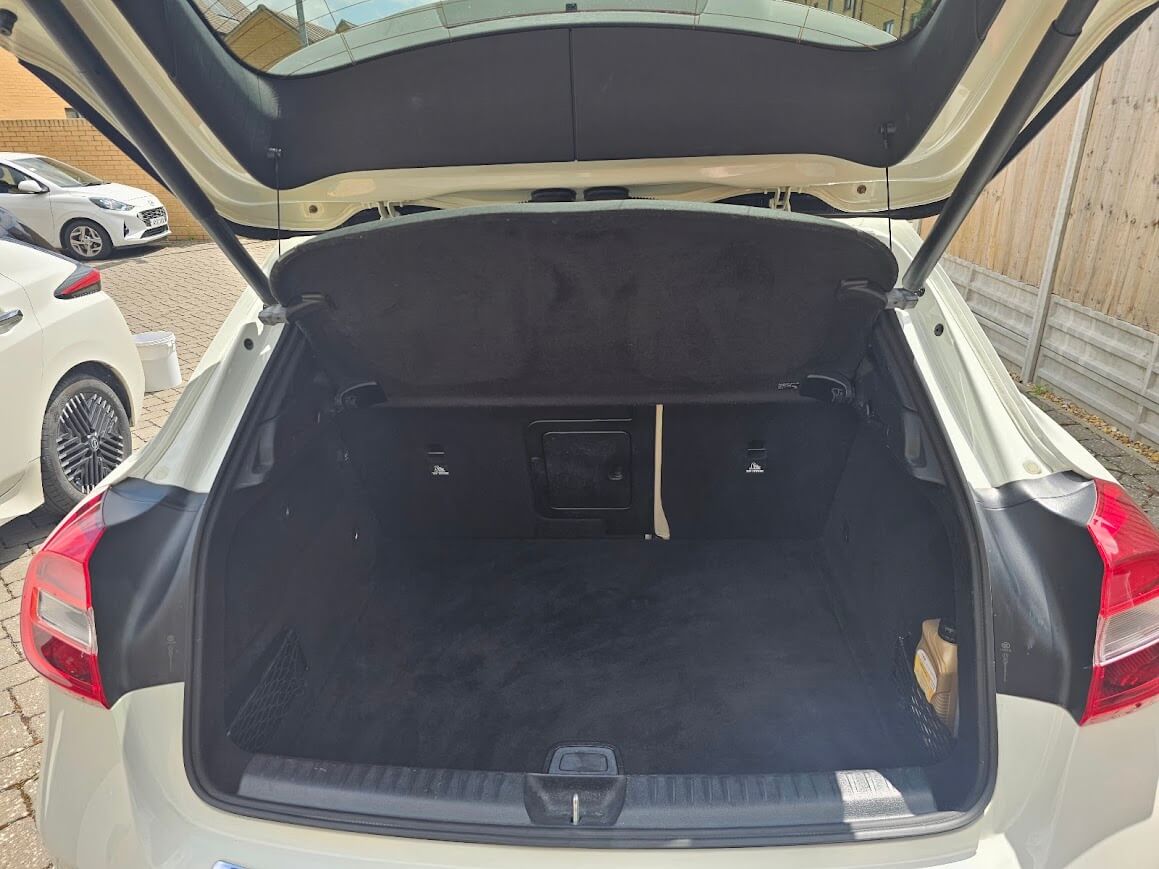 Mercedes GLA boot after detailing - Cambridge