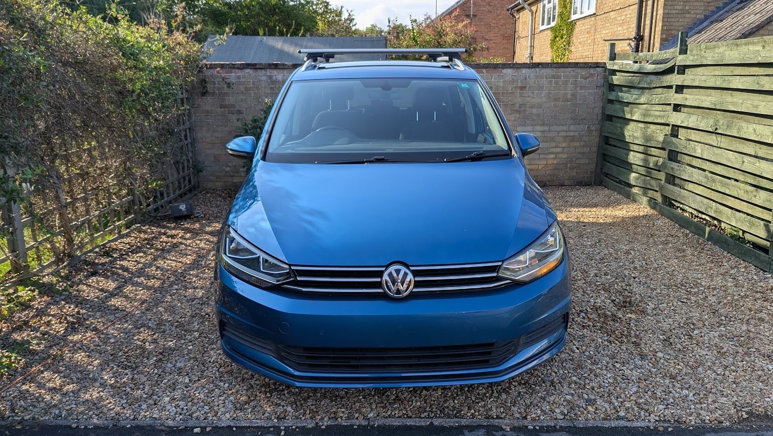 VW Touran after snow foam and detailing in St Ives, Cambridgeshire